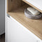 SoBuy BZR148-W - Wastafelmeubel - Onderkast met 2 Deuren - Wit