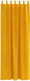 vidaXL - Blackout - Gordijnen - met - Hanglussen - 2 - stuks - Mosterdgeel - Fluwel