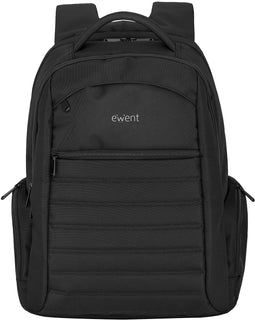 Ewent EW2528 - Laptop Rugzak 17,3 inch - Waterafstotend - Zwart
