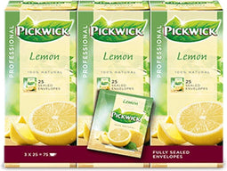 Thee pickwick fair trade lemon 25x1.5gr | 3 stuks