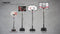 Avento Fast Break - Verplaatsbare Basketbalstandaard - Verstelbaar 200-305 cm