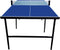 Cougar Tafeltennistafel Midi 1800 draagbaar Blauw - Pingpongtafel voor binnen – Inklapbaar – Incl. net - batjes en ballen