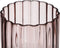 Vaas Roze Kristal 12 x 12 x 25 cm