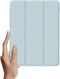 Dux Ducis - Tablet hoes geschikt voor Apple iPad Pro 2021 (12.9 Inch) - Toby Series - Tri-Fold Book Case - Blauw