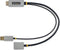 Startech.com 30cm HDMI naar DisplayPort Adapter Kabel - Actieve 4K 60Hz HDMI 2.0 naar DP 1.2 Converter - HDR USB Bus Powered Grijs Zwart