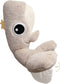 Topbright Sleepwell Whale - Kalmerende Knuffel met Huilsensor en Bewegende Staart - Beige