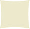 vidaXL - Zonnescherm - vierkant - 5x5 - m - oxford - stof - crèmekleurig