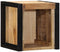 vidaXL - Nachtkastjes - 2 - st - 40x35x40 - cm - massief - ruw - hout - mango