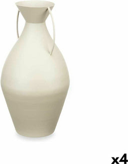 Vaas Lichtbruin Staal 22 x 43 x 22 cm (4 Stuks)