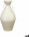 Vaas Lichtbruin Staal 22 x 43 x 22 cm (4 Stuks)