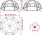 vidaXL - Partytent - waterdicht - grijs