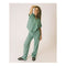 TILTIL Mailey - Linnen Broek - Extra lange pasvorm met elastische tailleband - Spruce - Maat M