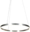 Steinhauer Ringlux 3502ST - Hanglamp - Dimbaar LED - Zilver