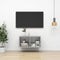 vidaXL - Tv-wandmeubel - 37x37x72 - cm - bewerkt - hout - betongrijs