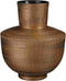 Mica Decorations Vaas Porto - 25x25x29 cm - Terracotta - Brons,Metallic