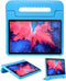 imoshion Tablet Hoes Kinderen - Geschikt voor Lenovo Tab P11 Pro - Kidsproof Backcover met handvat - Blauw