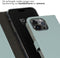 Selencia iPhone 15 Pro Max - Echt Lederen Bookcase - 3 Pashouders - Blauw