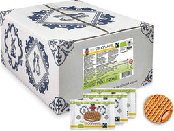 Daelmans Biologische Mini Honing Stroopwafels - Doos 150 x 1 stuks (per 1 verpakt) - 8 gram per koek