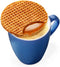 Daelmans Stroopwafels in Delfts Blauw blik - 230 gram per blik - 8 Stroopwafels per blik