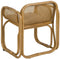 Leunstoel Natuurlijk Rotan 62 x 57 x 76,5 cm
