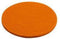 Daff Onderzetter - Vilt - Rond - 10 cm - Sunset - Oranje