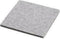 Daff Onderzetter - Vilt - Vierkant - 10 x 10 cm - Grey mel. - Grijs