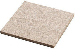 Daff Onderzetter - Vilt - Vierkant - 10 x 10 cm - Pebble mel. - Grijs
