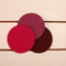 Daff Onderzetter - Vilt - Vierkant - 20 x 20 cm - Fire - Rood