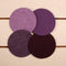 Daff Onderzetter - Vilt - Vierkant - 20 x 20 cm - Lavendel - Paars