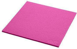 Daff Onderzetter - Vilt - Vierkant - 20 x 20 cm - Pink - Roze