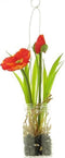 Daffodil bundle x5 yellow/orange 32 cm kunstbloem