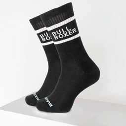 Bullboxer Heren Sokken 2-pack Zwart/Zwart Maat 39-42