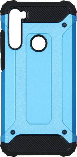 iMoshion Hoesje Geschikt voor Xiaomi Redmi Note 8T Hoesje - iMoshion Rugged Xtreme Backcover - Lichtblauw