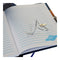 Dagboek met Accessoires DKD Home Decor Blauw (23 x 5 x 18.3 cm)