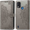 iMoshion Hoesje Geschikt voor Nokia G11 Plus Hoesje Met Pasjeshouder - iMoshion Mandala Bookcase - Grijs