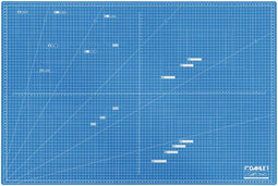 Dahle KNIFE MAT 60x90cm Snijmat Blauw