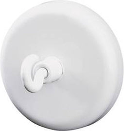 Dahle Magneet (Ø x h) 47 mm x 32 mm rond, met haak Wit 1 stuk(s) 95861