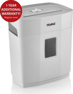 Dahle® PaperSAFE 140 - Papierversnipperaar - 5x18 mm snipper - 12L opvangbak - Bladen max per 10 - P4 - Nietjes bankkaarten paperclips