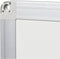 Dahle Whiteboard Basic Board 96150 (b x h) 600 mm x 450 mm Wit Gelakt Horizontaal- of verticaalformaat, Incl. opbergbak