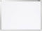 Dahle Whiteboard Basic Board 96152 (b x h) 1200 mm x 900 mm Wit Horizontaal- of verticaalformaat, Incl. opbergbakje