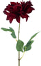 Dahlia spray Farmer red 64 cm kunstbloem