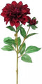 Dahlia Tak Donker Rood 60 cm kunstplant