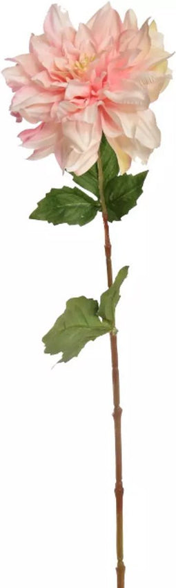 Dahliasteel l60 cm roze kunstbloem zijde nepbloem
