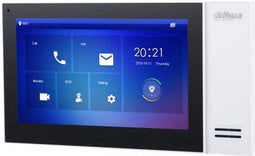 Dahua DHI-VTH2421FW-P monitor voor Video intercom, netwerk bekabeld , sip protocol, PoE, witte uitvoering