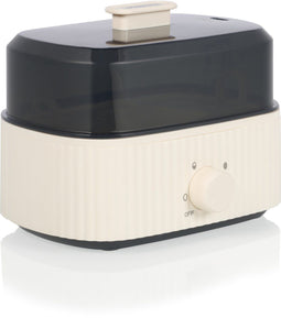 Princess Eierkoker Wave 262047 - 6 eieren - 300 W - Retro - Zwart/Wit
