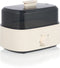 Princess Eierkoker Wave 262047 - 6 eieren - 300 W - Retro - Zwart/Wit