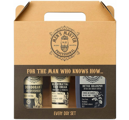 Daily care set (Face cream, shampoo, deodorant) MEN`S MASTER ??13 485 ml