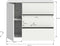 Furnilux Samba - Dressoir - Tijdloos en functioneel - Wit eiken