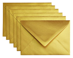 Papicolor - Envelop papicolor c6 114x162mm metallic goud