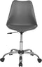 DAKOTA - Bureaustoel - Grijs - Polypropyleen